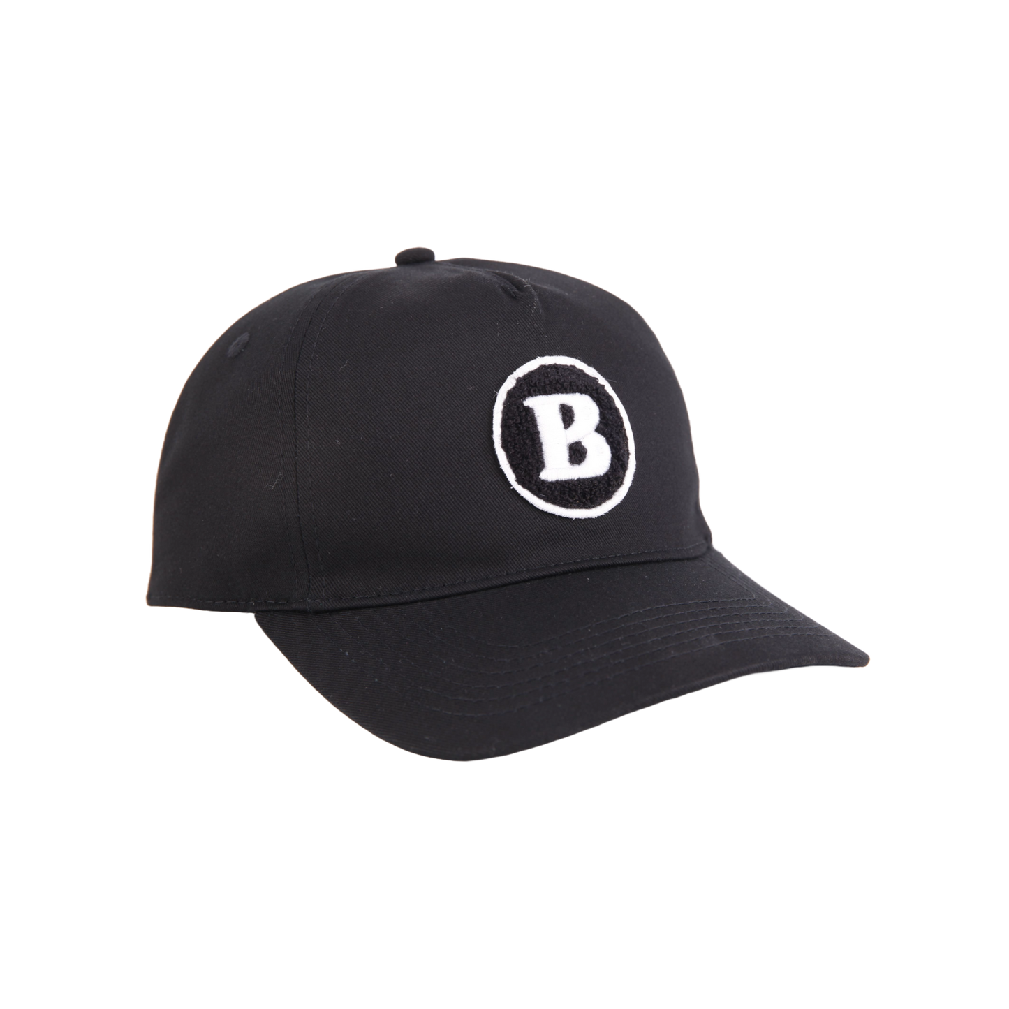 'B' Snapback - Black