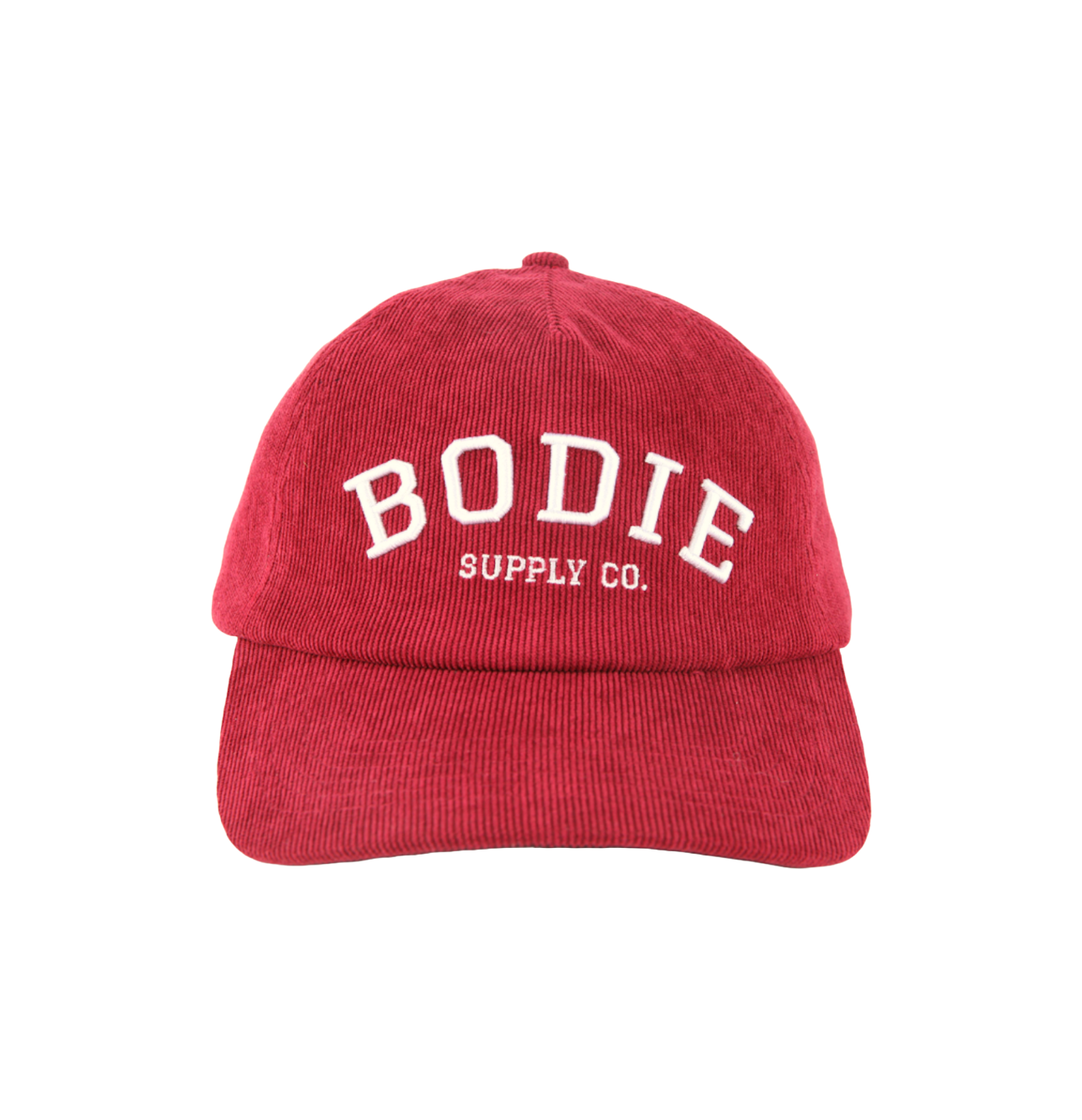 Corduroy Snapback - Red