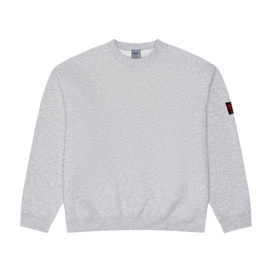 Branded Crewneck - Heather Grey