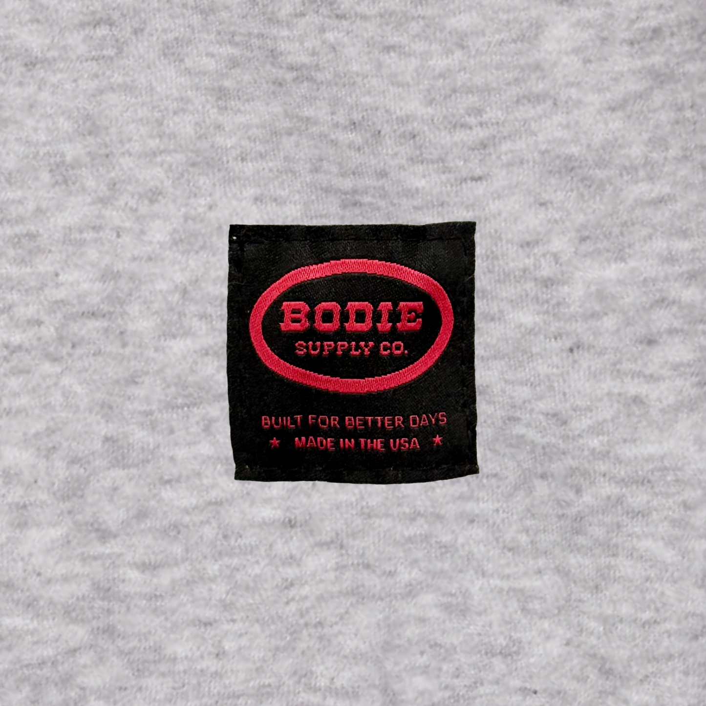 Branded Crewneck - Heather Grey