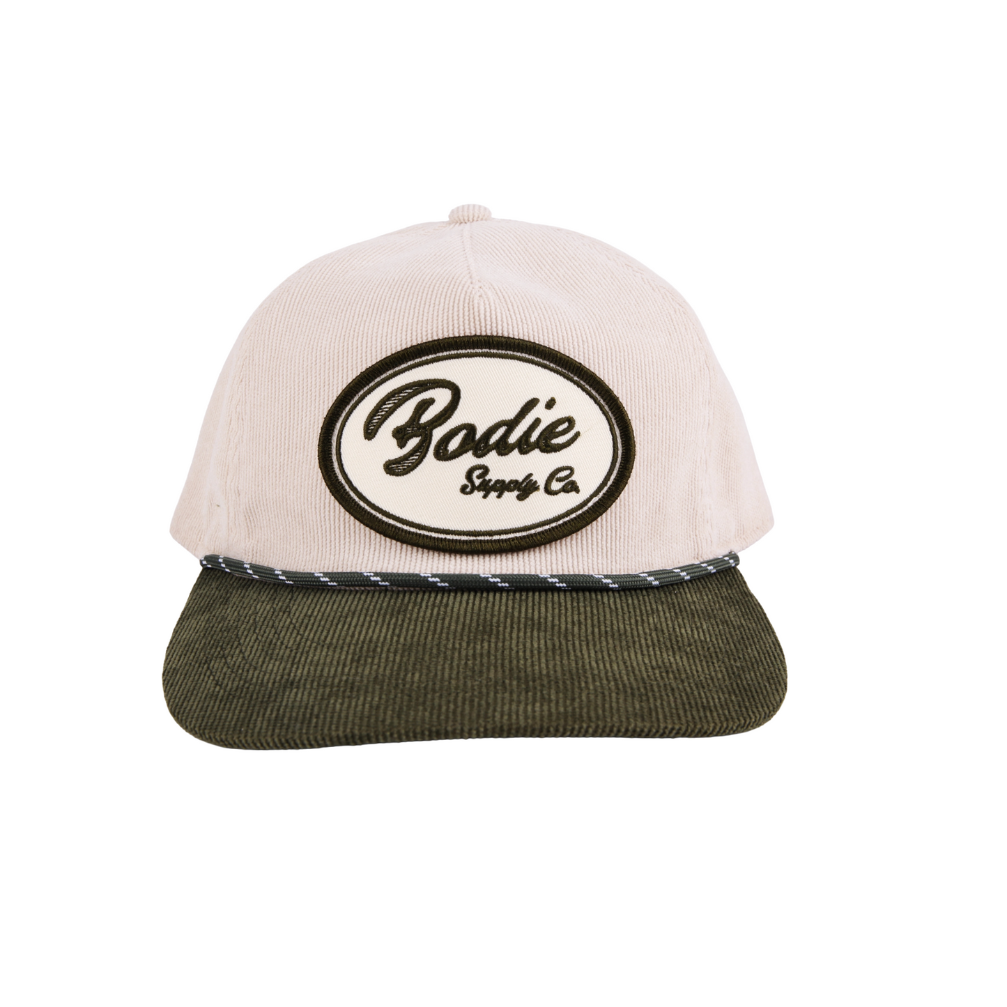 Caddis Snapback - Sand/Pine Corduroy