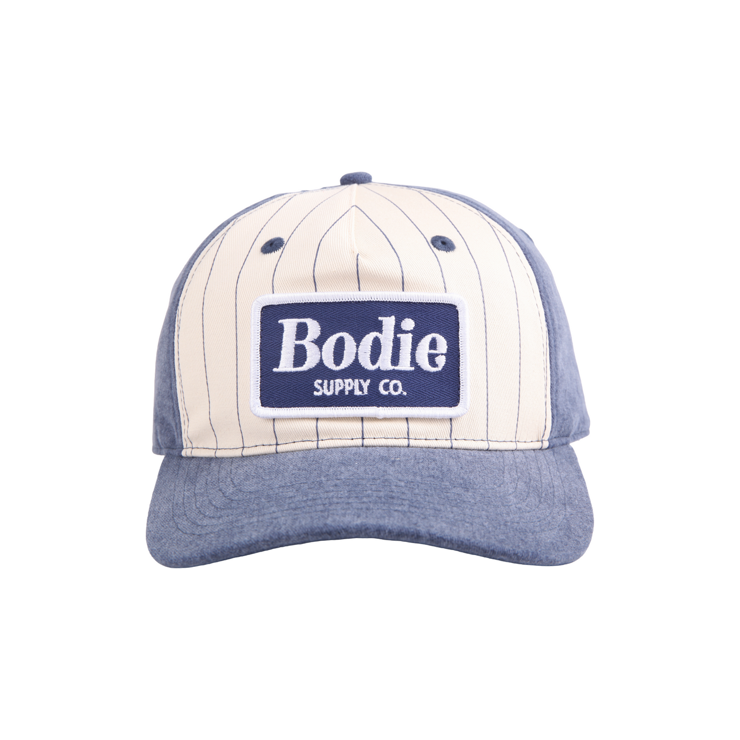 Coyote Snapback - Vintage Blue Pinstripe