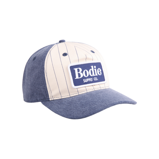 Coyote Snapback - Vintage Blue Pinstripe